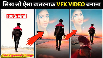 Khatarnak background🔥change video editing ! Kinemaster VFX😱 editing tutorial ! Jaana hai toh jaa