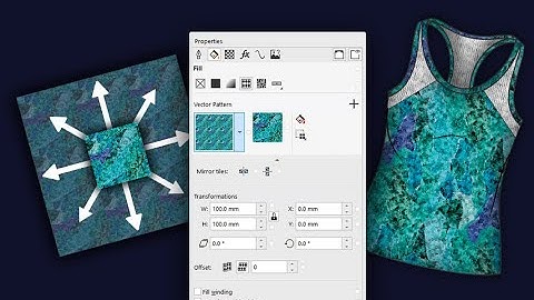 Apparel design: repeat patterns