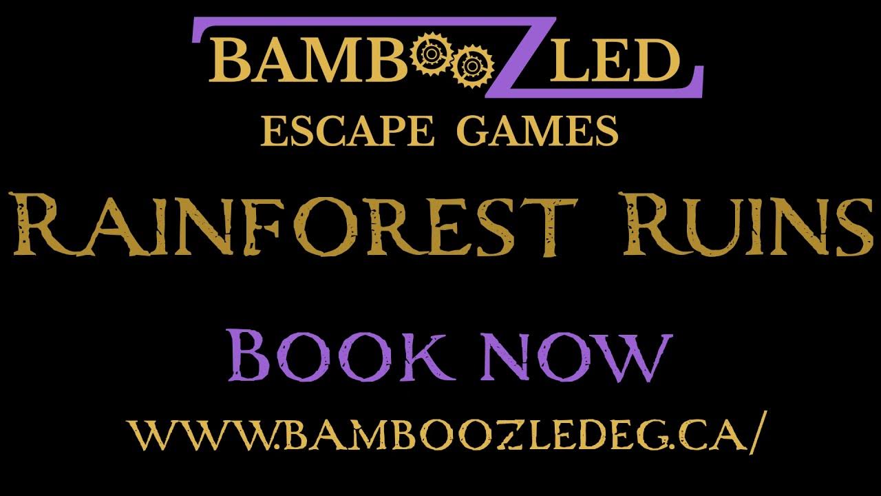 Rainforest Ruins Trailer Bamboozled Escape Games YouTube