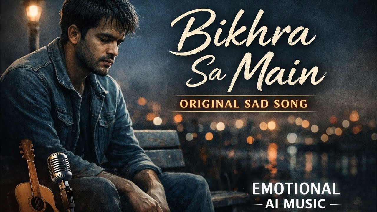 Bikhra Sa Main | Original Sad Song | Emotional AI Music”