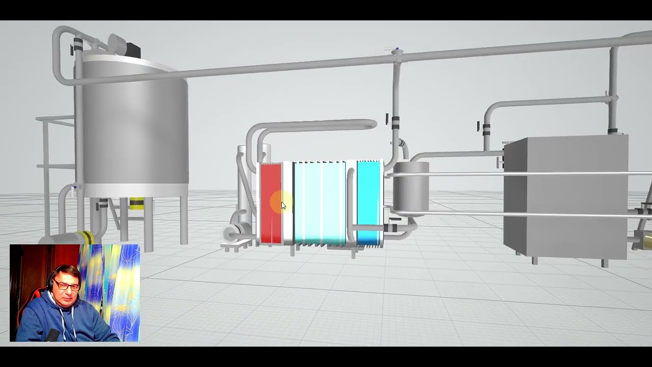 Молочная линия "Торнадо" схема и принцип работы. - YouTube