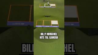 Billy Horschel Just Sniped The Camera On Top Of The Tgl Screen, The First To Do It In A Match