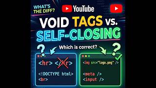 Celebrity HTML Void Elements vs Self Closing Tags Explained Wealth