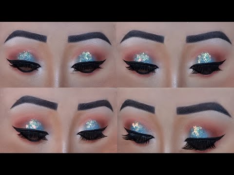 Chunky glitter eye