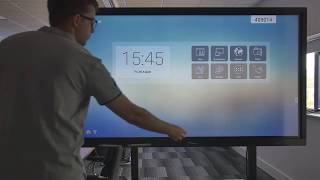 Optoma interactief touchscreen | quick access settings