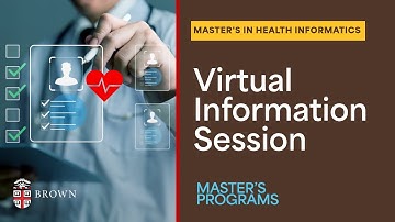 Master of Science in Health Informatics | Virtual Information Session | December 3, 2025