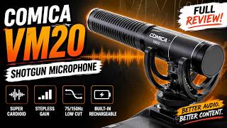 COMICA VM20 Review 🎙️ Is This Budget Shotgun Mic Actually Worth It