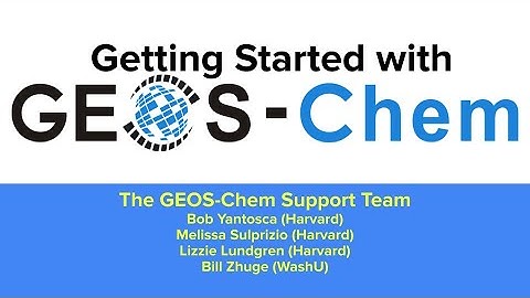 Getting Started with GEOS-Chem