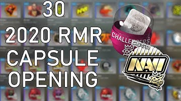 Opening 30 CSGO 2020 RMR Sticker Capsules (GOLD!?!) Watch Til The End!!!