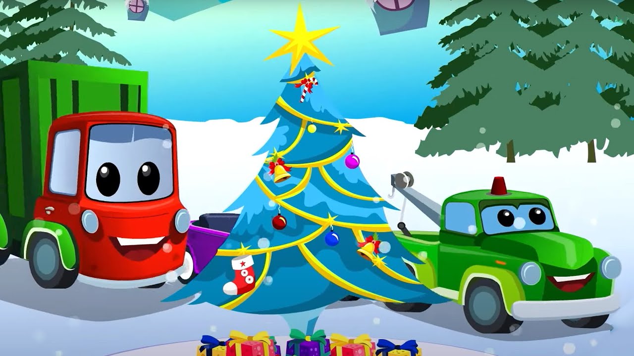Deck The Halls | Christmas Carols for Children | X'mas Cartoon Videos | X'mas 2021