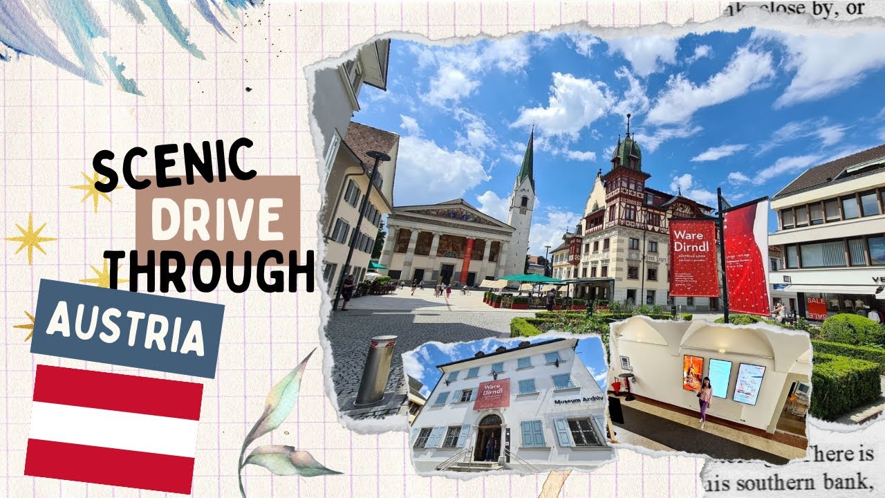 Scenic Drive through Austria: Brief Glimpse of Archiv Museum in Vienna 🇦🇹