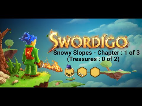 Swordigo - Snowy Slopes - Chapter : 1 of 3 (Treasures: 0 of 2)