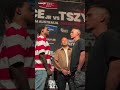 Errol Spence and Tim Tszyu face off for the first time ahead of their fight on July 25th 🇺🇸🇦🇺