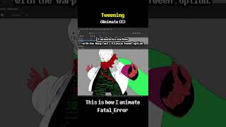 How Do I Animate Fatal_Error #Underverse