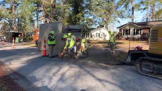 Pipe Repair at Shirley Road