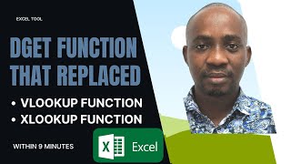 Master DGET Function in Excel | Replace VLOOKUP & XLOOKUP With Drop-Down List