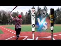 WHICH IS BETTER: COMPOSITE or ALUMINUM? - DeMarini CF Zen vs. Voodoo - BBCOR Baseball Bat Reviews