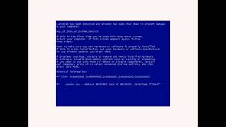 Windows Vista BSOD VM #5