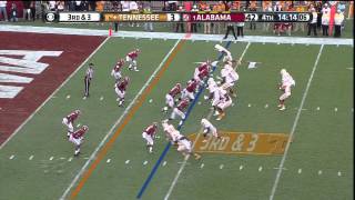 Josh Dobbs: Tennssee vs Alabama 2nd Half Offensive Snaps