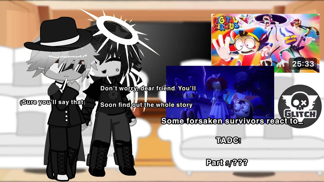 Some forsaken survivors react to TADC! |ORIGINAL| part 5/???