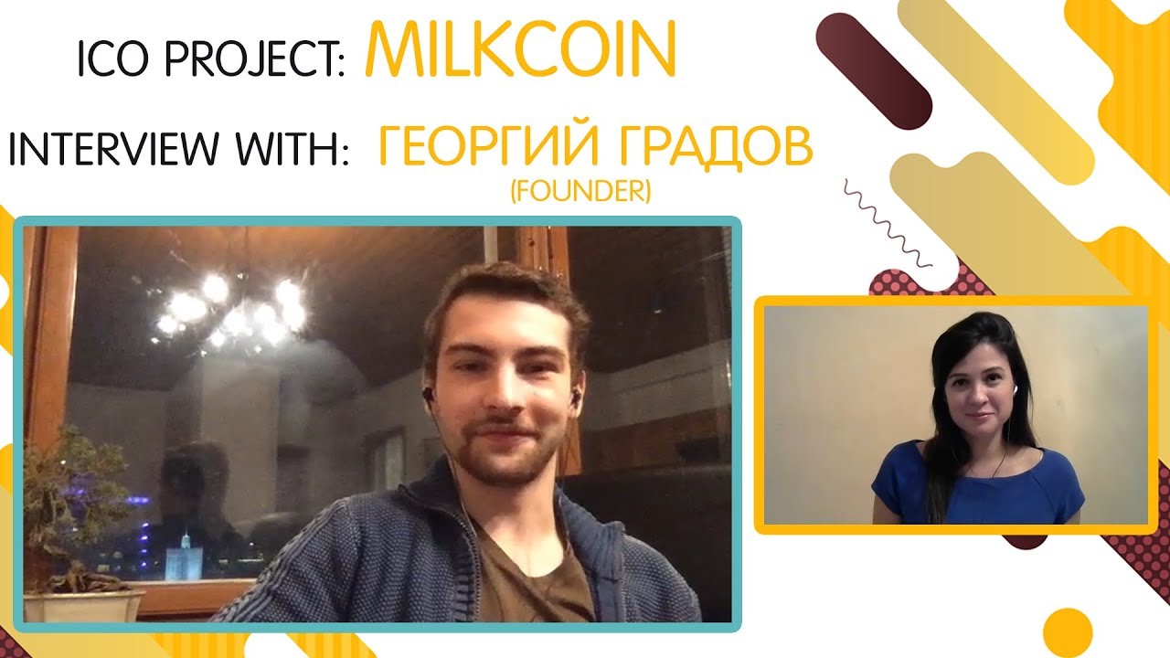 ICO "MilkCoin" interview with Georgy Gradov [RU] [SUB:ENG]
