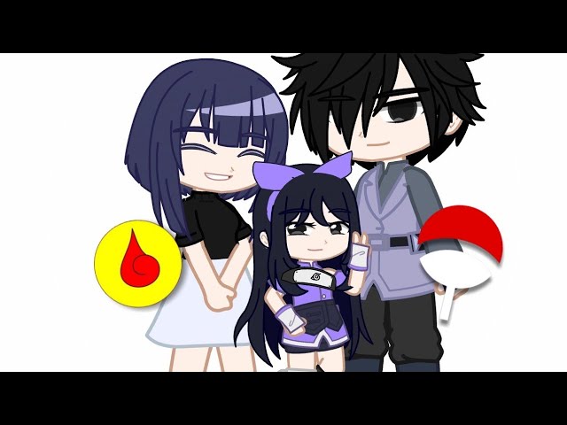 Este seria o visual de um filho entre o Sasuke e a Hinata, e um