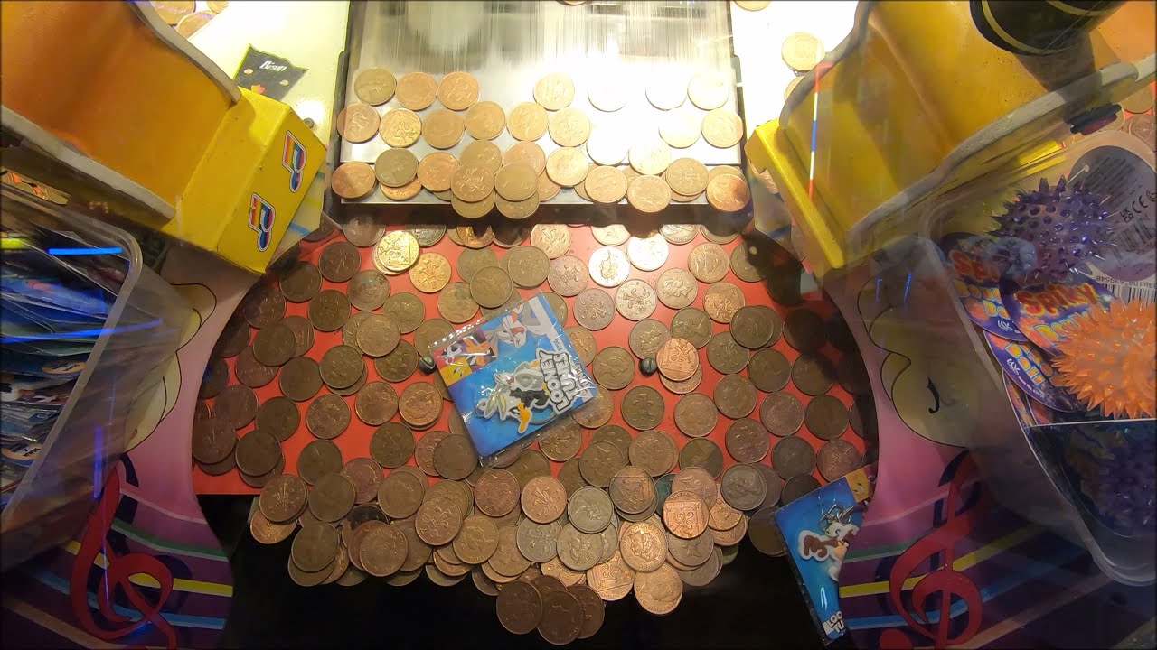 Rhythm & Blues 2p Coin Pusher - Peter Pan's Amusements - Ryde, Isle Of Wight - September 2021