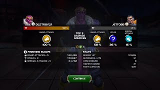 Baron Zemo w/ Odin vs Count Nefaria Node 39 - War Season 66