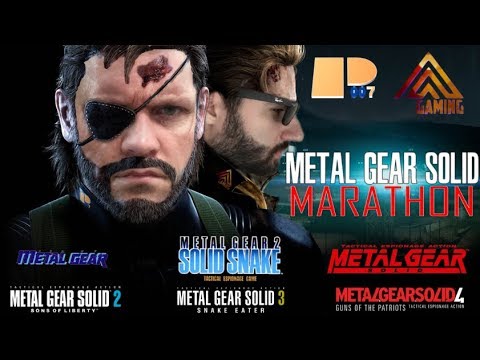gaming logo Metal Gear Solid (PSX - 1998) 20th anniversary! | Metal Gear Solid Marathon w/Pudge007