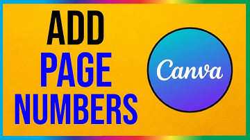 How to Add Page Number in Canva (QUICK METHOD)