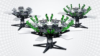 See Why the Riley 360 Manual Screen Printing Press is a Game Changer!