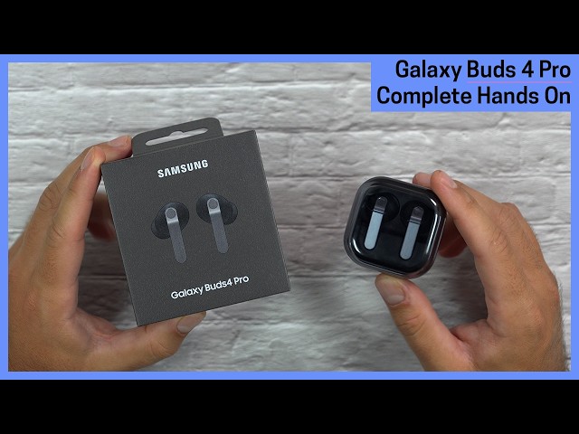 Galaxy Buds 4 Pro - Hands On! - YouTube