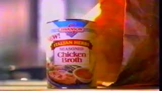 Swanson Chicken Broth 1998 Vintage Tv Commercial Ad