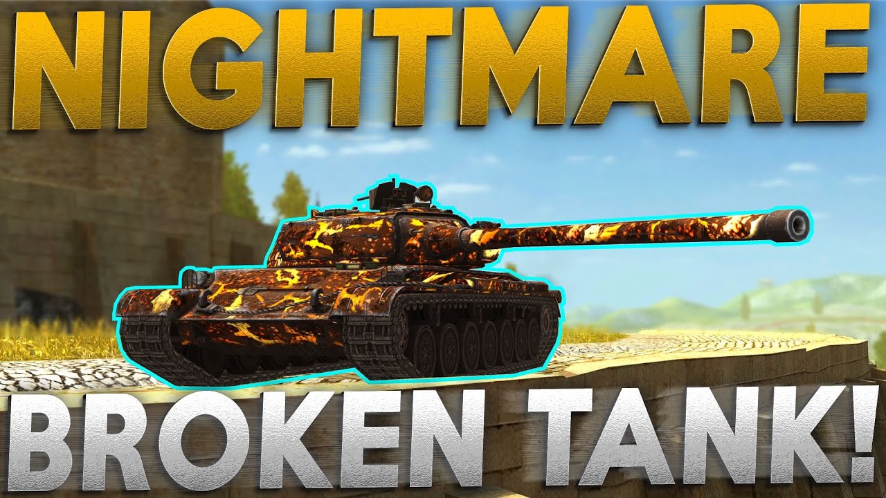 WOTB NEW NIGHTMARE FUEL TANK! YouTube