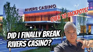 Can I finally crack RIVERS CASINO?  MULTIPLE JACKPOTS! Watch and SEE!