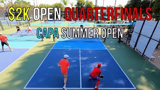 $2k Open Doubles Quarterfinals Warren(5.4)/Indy(5.1) vs Chris/Jeter CAPA Summer Open