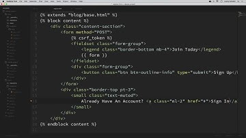 Python Django Tutorial  Full Featured Web App Part 6   User Registration