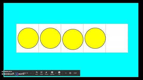 Math Module 1 Kindergarten Fluency: 5-Frame Peek-a Boo