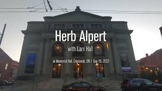 Herb Alpert live with Lani Hall at Memorial Hall, OH (Sep 19, 2022) / 허브앨퍼트 공연 (87세)