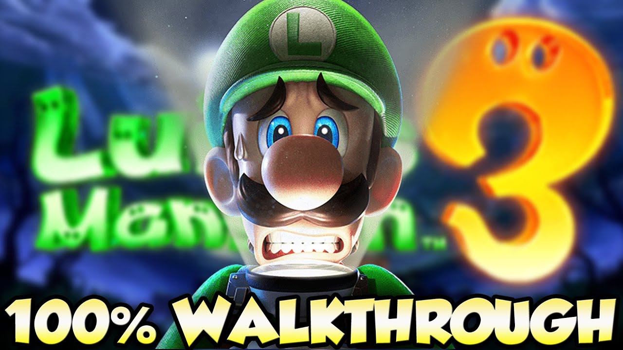 Luigi's Mansion 3 - Full Game 100% Walkthrough 