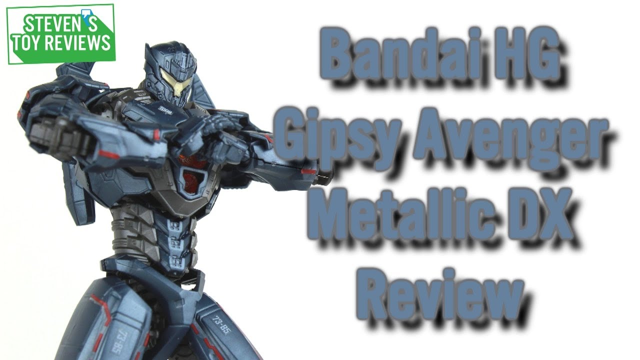 Bandai HG Gipsy Avenger DX Set Metallic Ver Review - YouTube
