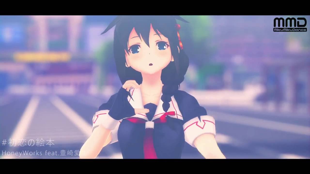 Mmd艦これ 時雨で初恋の絵本 カメラ配布 Youtube