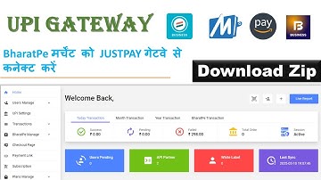 BharatPe Merchant Connect In JustPe Payment Gateway Website // Full Source Code @ Low Cost
