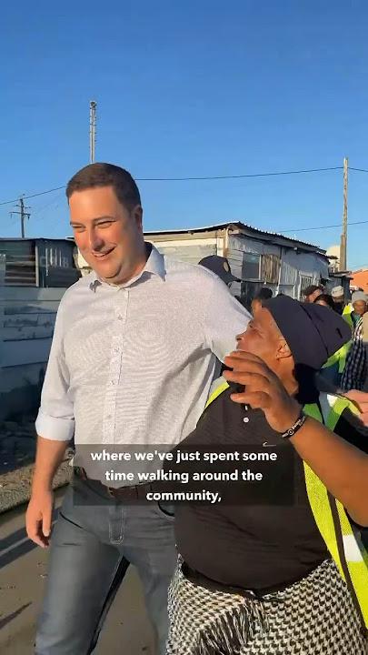 👮‍♂️ Safety patrol in Khayelitsha with Cape Town Mayor, Geordin Hill-Lewis!
