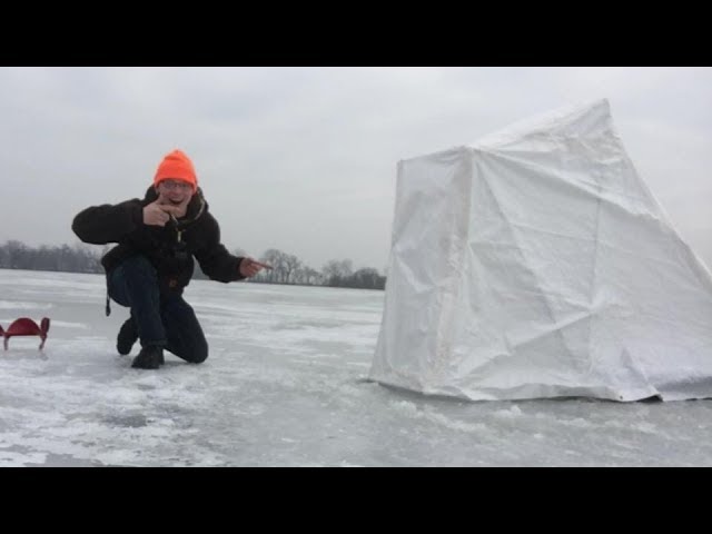 Building a Homemade Portable Ice House 
