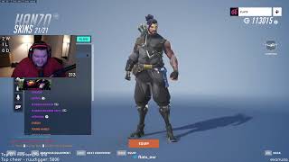 Hanzo looks FRESH AF w/ NEW Updated Classic Skin in Overwatch 2!