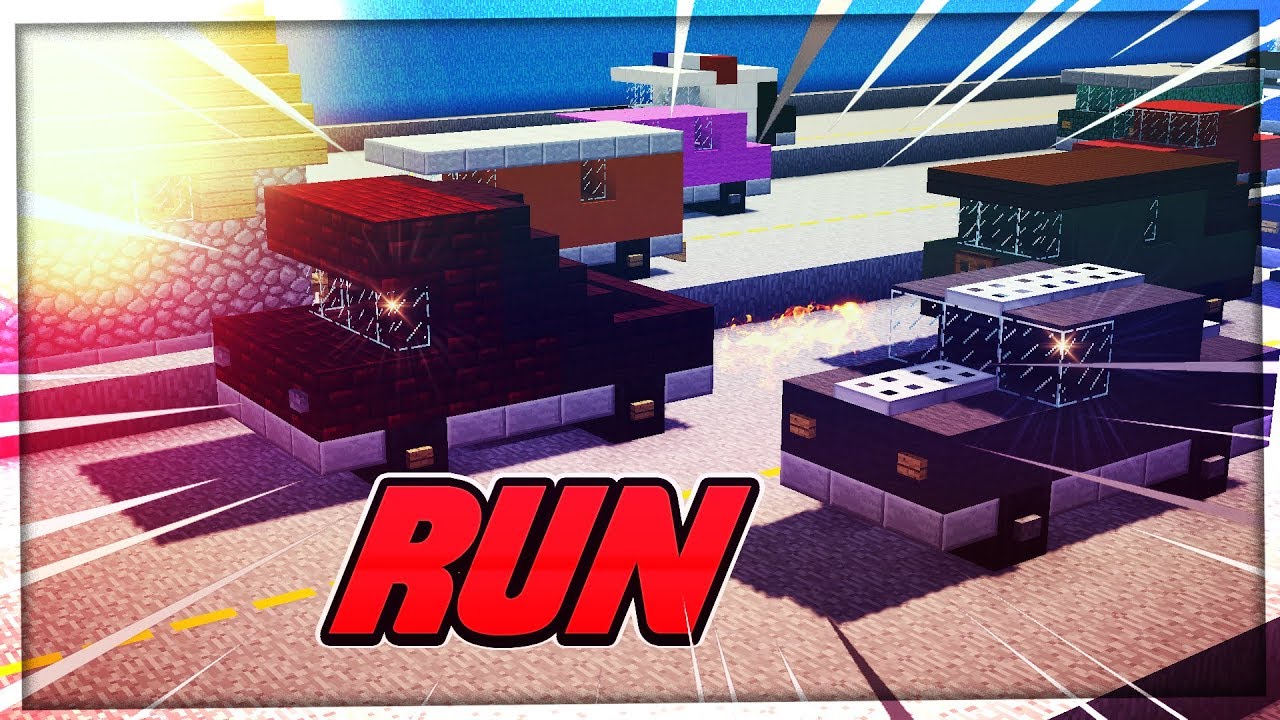 🚓 Kurvenreiches Rennen auf der Autobahn!? | Minecraft Adventure Map