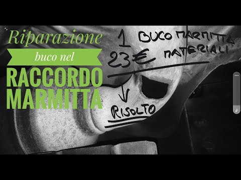 Video: Come si ripara un silenziatore di scarico?