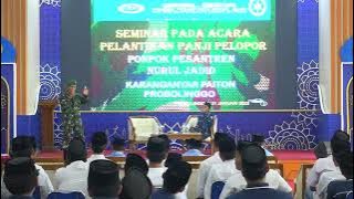 SEMINAR MOTIVASI | PELANTIKAN PANJI PELOPOR PUTRA MASA JABATAN 2022/2023