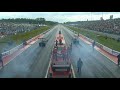 Jackie fricke jeff chatterson top alcohol dragster rnd 1 eliminations mission foods drag racing